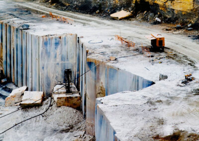Cantera Can Padro Construcción muros de piedra Barcelona